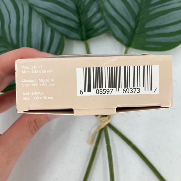 Maji Sports 3 Set Pink Yellow Blue Stretch & Exercise Latex Free Resistance Band - Picture 4 of 10